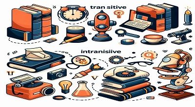 Transitive and intransitive verbs are commonly used in the field of research