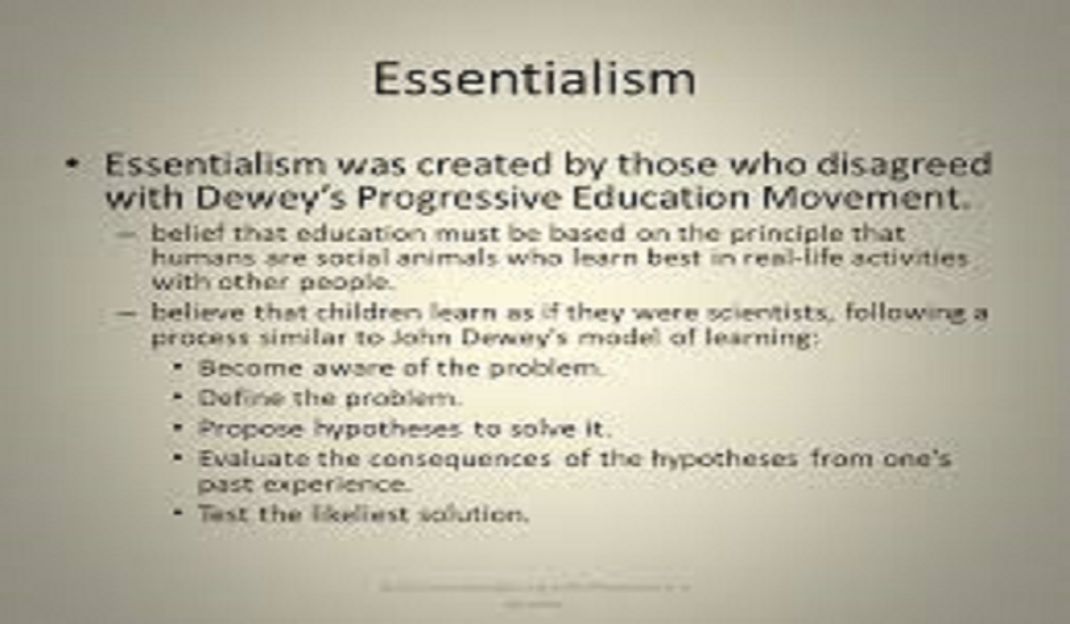 Essentialism