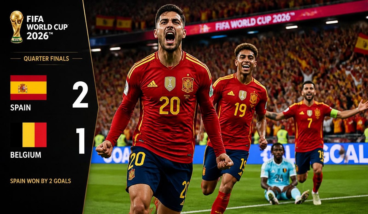 Spain Vs Belgium: Merino's Late Strike Seals Epic World Cup Quarter-Final Victory