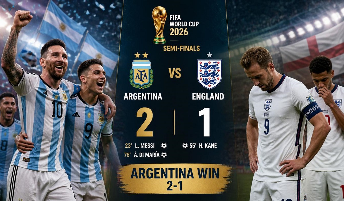 England Vs Argentina: A Tale of Two Halves in the 2026 World Cup Semifinal