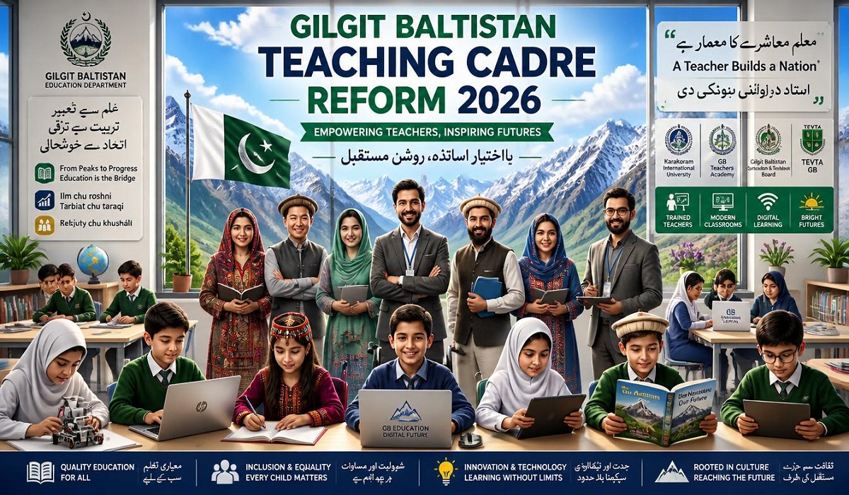 Extraordinary SRO 1084(I)/2026: Governor's Approval Boosts Teaching Jobs in Gilgit-Baltistan