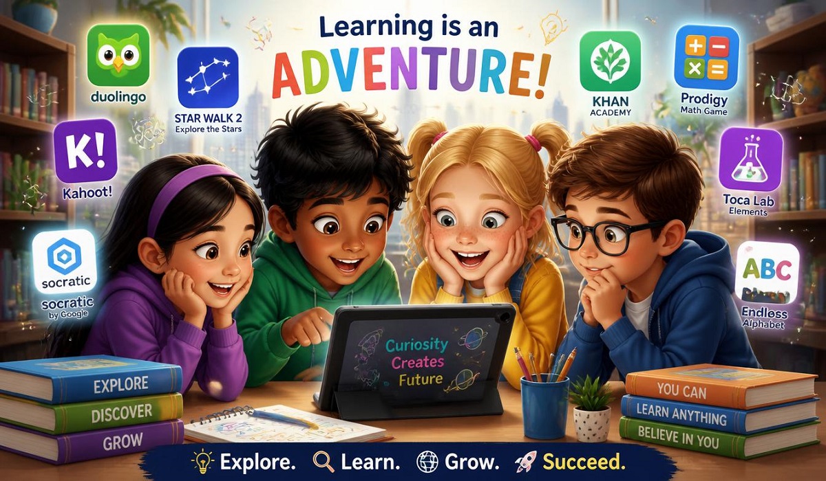 10 Best Free Educational Apps for Kids with Examples - Latest 2026