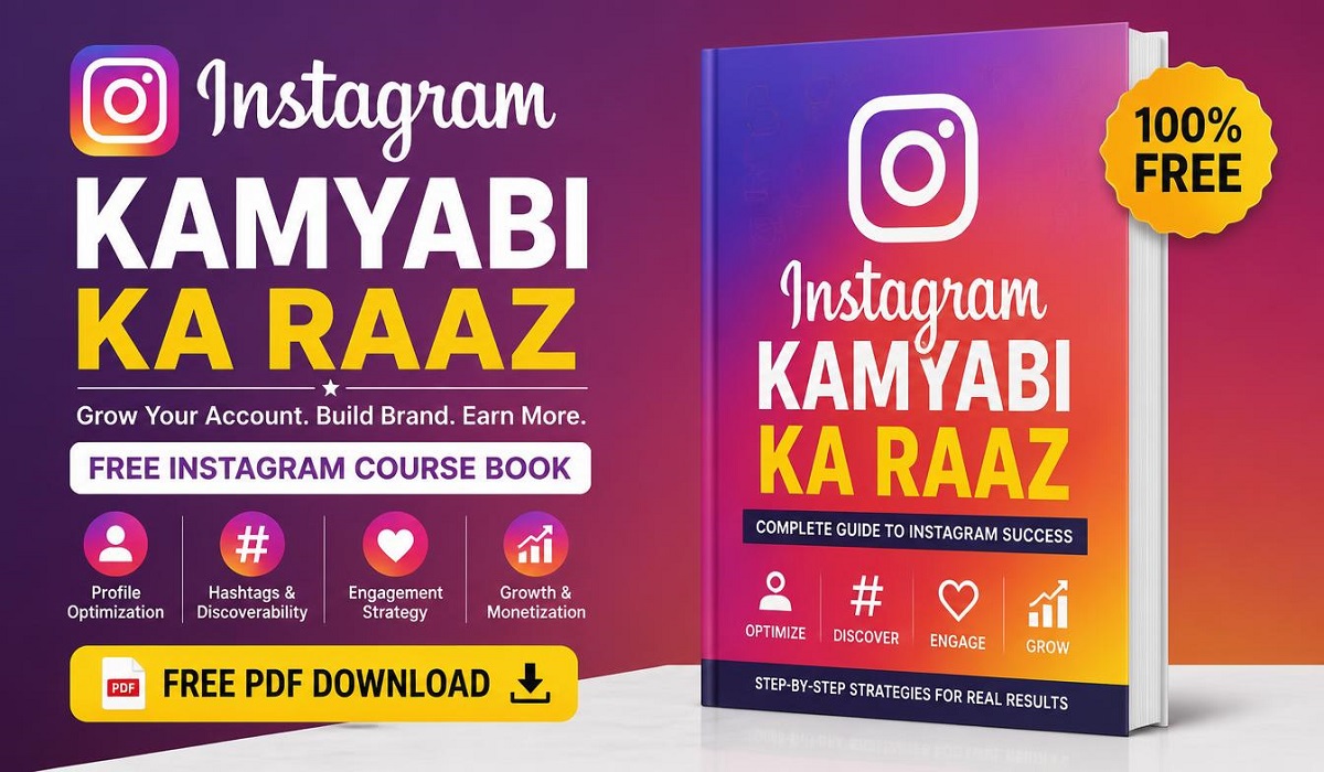 Instagram Kamyabi Ka Raaz: Free Instagram Course Book in PDF Download